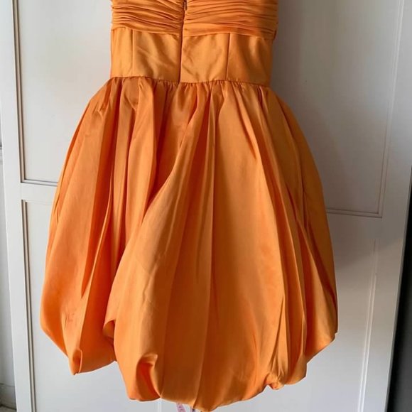 Mac Duggal Women's Spaghetti Strap Balloon Style Mini Dress- NWT-SZ 0 -12 - Picture 7 of 7